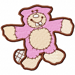 Animal Cartoon Embroidery Design 4